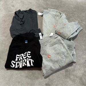 New Old Navy sweatshirts and joggers bundle S-M